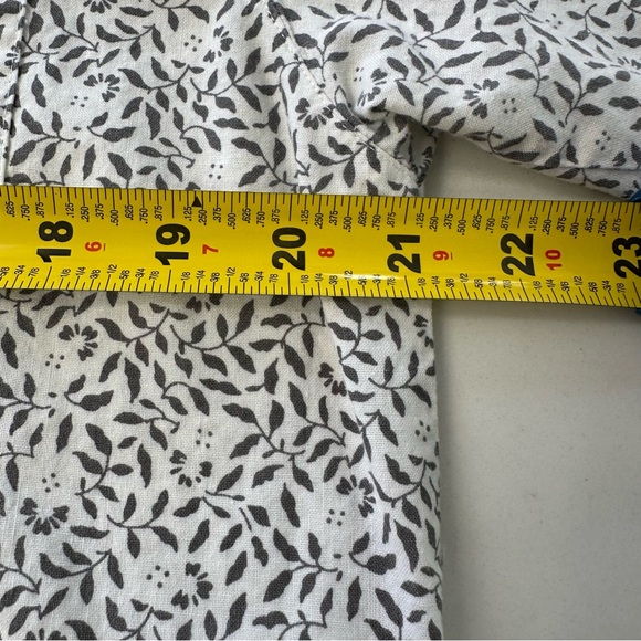 Dockers Black and White Leaf Print Shirt - Picture 4 of 9